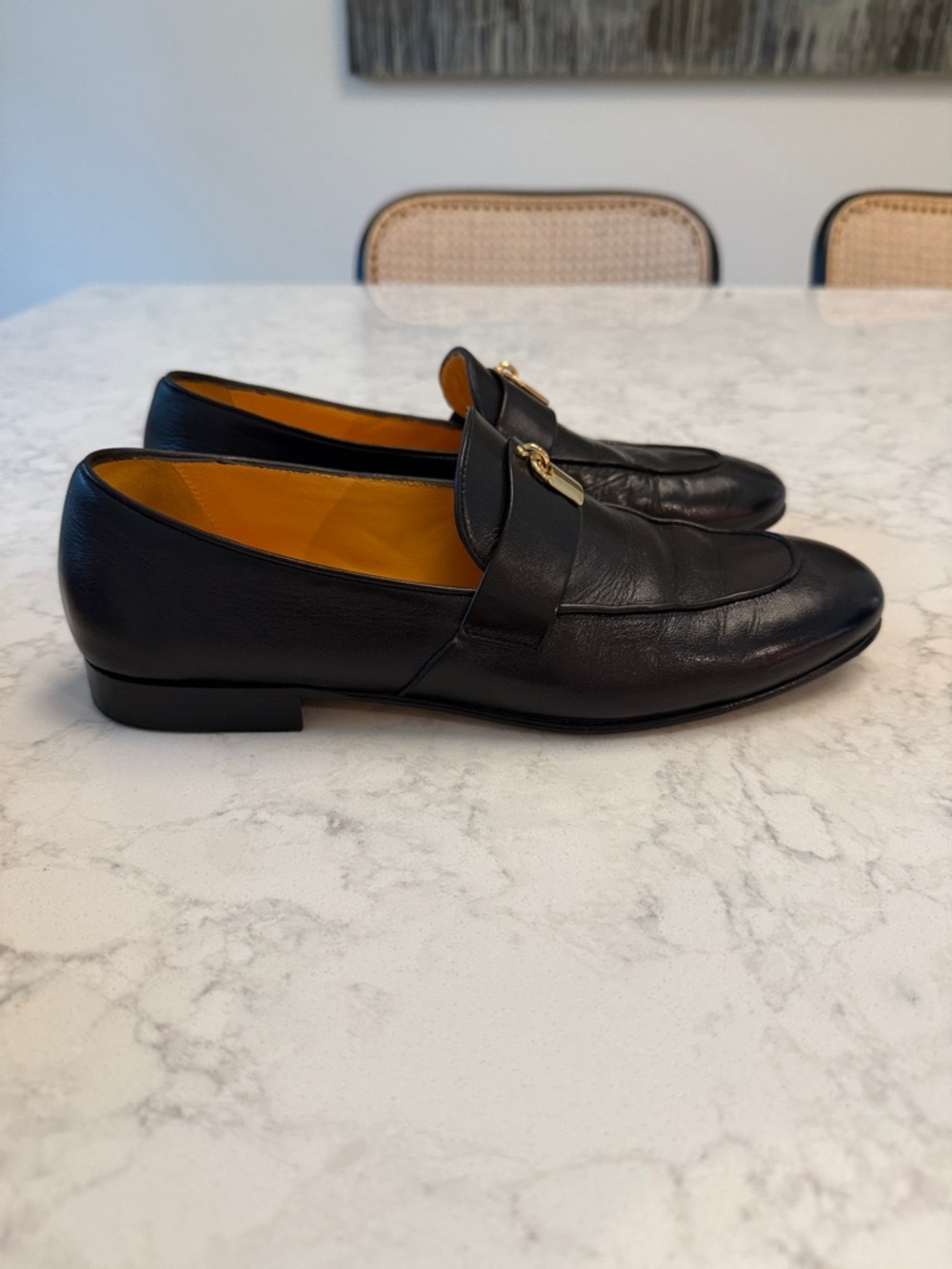 Made in Italy, Classic Leather Loafers - Picture 4 of 6